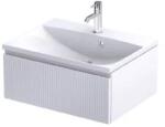 Oristo Brylant dulap 59.6x45.5x25 cm sub chiuveta pe perete alb OR36-SD1S-60-2R (OR36SD1S602R)