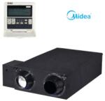 Midea HRV-D200(B)-KJR-27B/E hővisszanyerős szellőztető (standard távszabályzóval, kábellel) (HRV-D200(B)-KJR-27B/E) - hideget