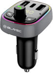 Blavec FM Transmitter Flash TR-03 MP3, Bluetooth - 2xUSB + Type C - PD 30W QC3.0 18W (TFMFTR03-B) fekete