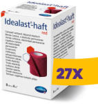 HARTMANN Idealast-haft piros kompressziós pólya 8cmx4m 1db (Karton - 27 db) (931097)