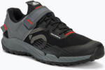 FIVE TEN Férfi MTB kerékpáros cipő adidas FIVE TEN Trailcross Clip A mag fekete/szürke három/piros