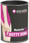 Mystim MasturbaTIN Dotty Dora - pontozott maszturbátor (fehér) - szexaruhaz