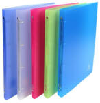 Exacompta Gyűrűs könyv, 4 gyűrű, 20 mm, A4, PP, EXACOMPTA Chromaline, vegyes színek (EX51169E)
