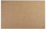 EXACOMPTA Könyökalátét, karton, 575x375 mm EXACOMPTA, "Eterneco®", barna (EX60147D) - primatinta
