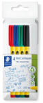 STAEDTLER Tűfilc készlet, 0, 6 mm, STAEDTLER Noris® 307, 4 különböző szín (TS307C4) - officemarket