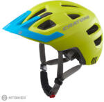 Cratoni Maxster Pro gyereksisak, lime/kék matt (S/M (51 - 56 cm))