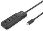 ACT AC6420 4-portos USB3.2 HUB Black (AC6420) - pcx