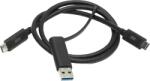 OWC Cablu OWC USB-C la USB-C, cu adaptor USB-A atasat, 0.6m