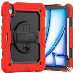 Apple iPad Air 11 2024 Silicone Hybrid PC Tablet Case /Shoulder Strap Удароустойчив Калъф и Протектор