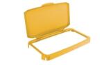 DURABLE Capac cu balamale pentru coșul de gunoi DURABIN 60 cu ramă, galben Cos de gunoi