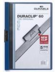 DURABLE Capac cu clips DURACLIP Original 60 albastru închis