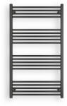 Ecoradco törölközőszárító radiátor 75 x 130 cm (fekete)