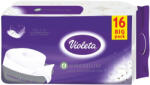 Violeta prémium toalettpapír, 3 rétegű, fehér, 16 tekercs