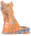 FAAK Manson Penis Bad Dragon, Silicon Lichid, Auriu, 12.2 cm