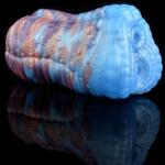 FAAK Masturbator Dragon's Shape, Silicon Lichid, Albastru, 15.5 cm