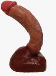 FAAK Dildo Realistic Great Max, Silicon Lichid, Maro, 27 cm Dildo