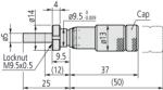 Mitutoyo Beépíthető mikrométer beállító horonnyal 0 - 0, 5 (148-507)