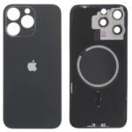  Apple iPhone 16 Pro Max akkufedél (hátlap) mágneses gyűrűvel, Fekete,