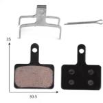 Toopre TP-01B tárcsafék fékbetét Shimano Acera, Alivio és Tektro fékhez, acél alap, organikus pofa, 2 pár