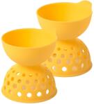 Oxo Suport pentru ouăle încondeiate GOOD GRIPS 2 buc, galben, silicon, OXO (OXO11207000)