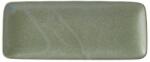 MIJ Farfurie de servit GREEN FADE 29, 5 x 12 cm, dreptunghiulară, verde, MIJ (MIJC4048) Tava