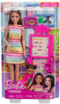 Mattel Barbie barna hajú tanárnő karrierbaba játékszett kiegészítőkkel- Mattel (JCR71/JCR76) - jatekshop