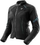 Rebelhorn Jachetă de motocicletă Rebelhorn Jax pentru femei, negru-mentă (PBRHTJ-JAX-LADY-TJ05)