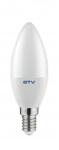 GTV LD-SPNC37E14-7W LED FÉNYFORRÁS, AG, szabályozható, C37, 4000K, 7, 0W, E14, AC180-250V, 200°, 700lm, 61mA (LD-SPNC37E14-7W)