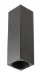 GTV OS-VIRKWB-00 VIRGO mennyezeti lámpatest, max. 250V, 50/60Hz, 57x57x152mm, IP20, max. 20W, négyzet, fekete (OS-VIRKWB-00)