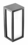 GTV OS-VASE27B-10 VASTI homlokzati lámpatest, E27, MAX. 12W, IP54, AC220-240V, 50/60Hz, fekete (OS-VASE27B-10)