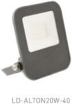 GTV LD-ALTON20W-40 ALTON reflektor, LED, 20W, 2000lm, 4000K, AC220-240V, IP65 (LD-ALTON20W-40)