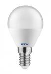 GTV LD-SMZGB45B-60 LED izzó 6, 0W, A-G, B45B, E14, 6400K AC180-250V, sugárzási szög 160°, 520lm, 52mA (LD-SMZGB45B-60)