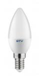 GTV LD-SMZGC30B-30 LED izzó 3, 0W, A-G, C30, E14, 6400K, AC220-240V, sugárzási szög 120°, 260 lm, 33 mA (LD-SMZGC30B-30)
