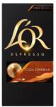 Douwe Egberts Kávékapszula, Nespresso® kompatibilis, 10 db, JACOBS DOUWE EGBERTS "L`OR Colombia (KHK977)
