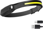 TifanTEX Lanternă frontală, reîncărcabilă, USB 2537 (Lanternă frontală) (3532G5)