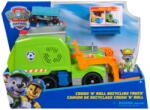 Spin Master Patrula cățelușilor: CrushNRoll camion de gunoi deluxe Rocky - Spin Master (6071248)