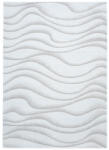  SABBIA Beige, ekrü alapon halványszürke hullámmintás szőnyeg
