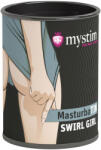 Mystim MasturbaTIN Swirl Girl - hullámos maszturbátor (fehér) (4260152462927) - bujaalmok