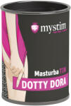 Mystim MasturbaTIN Dotty Dora - pontozott maszturbátor (fehér) (4260152462903) - bujaalmok