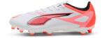 PUMA Ultra 5 Play FG stoplis focicipő, fehér - piros (108169-01)