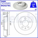 DELPHI Disc frana DELPHI BG5276C (BG5276C) - automobilus