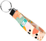 april & june Pasztell Erdei Kavalkád - Kulcstartó - Pastel Abstract Forest - april & june (anj-kc-154-S)