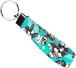 april & june Boston Terrier, kék - Kulcstartó - Boston Terrier, blue - april & june (anj-kc-168-S)