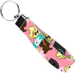 april & june Labrador retriever, rózsaszín - Kulcstartó - pink - april & june (anj-kc-204-S)