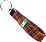 april & june Klasszikus Piros Kockás - Kulcstartó - Classic Christmas Tartan Red - april & june (anj-kc-215-S)