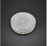 R. M. ékszer Ásványok Szelenit korong metatron ezüst matricás 6-7cm (109340)