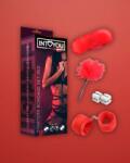 Intoyou BDSM Line - Kezdő kötöző szett - 4 részes (piros)