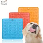 Nunbell Szilikon kutya evéslassító nyalószőnyeg-csontos minta