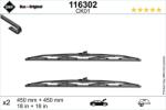 SWF lamela stergator SWF DAS ORIGINAL SET 116302 (116302)