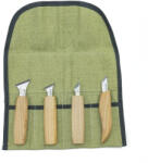 BeaverCraft Set de sculptura in lemn BeaverCraft S05, 4 piese (BVRCS05)
